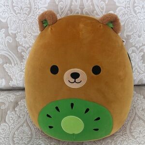 Squishmallows Mitchard the Kiwi Bear 14”Plush with Tag Use as display only